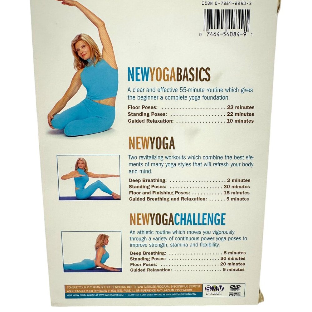 Ultimate Yoga with Kathy Smith (3 DVD Set) - Picture 3 of 12